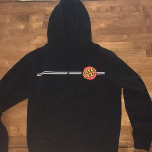 Black Santa Cruz Sweatshirt